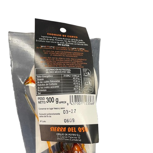 Chorizo Sierra del Oso 300g